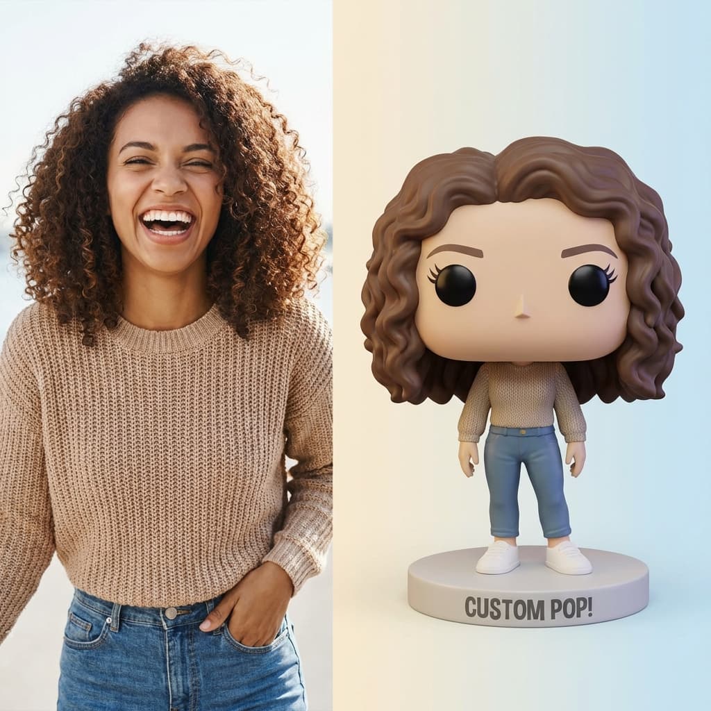 Transformacion de foto real a figurina 3D